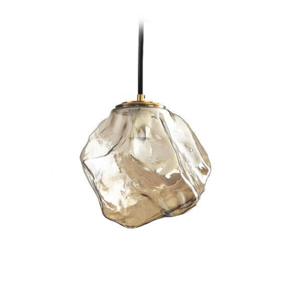 Lava glass pendant lamp 