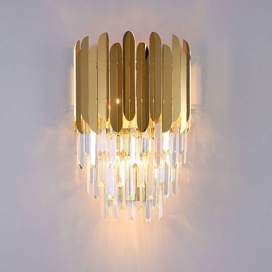 Mini chandelier wall lamp 