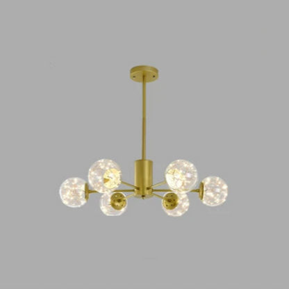 NobleLuminance - Glass Ball Chandelier 