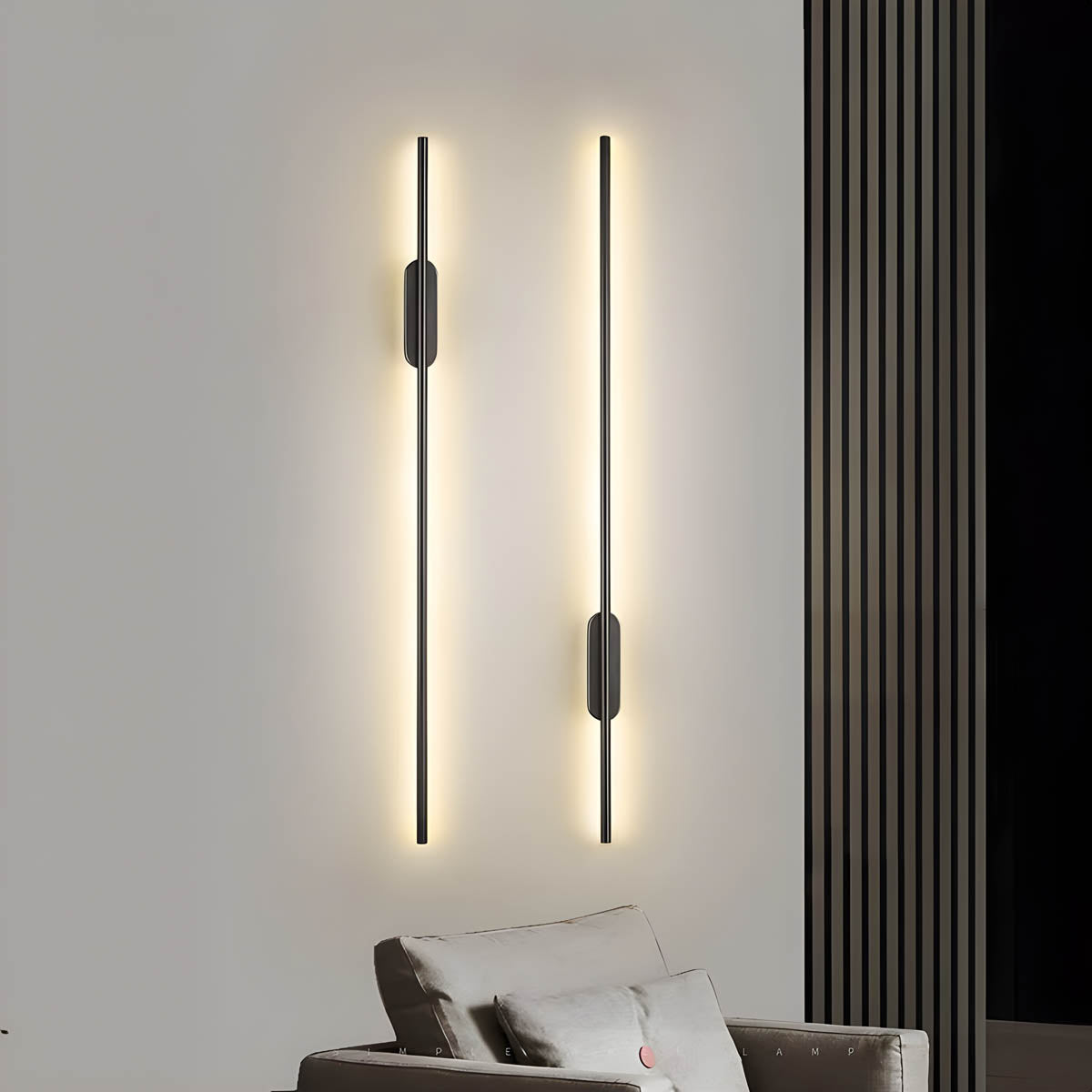 Lance | lange strip wandlamp