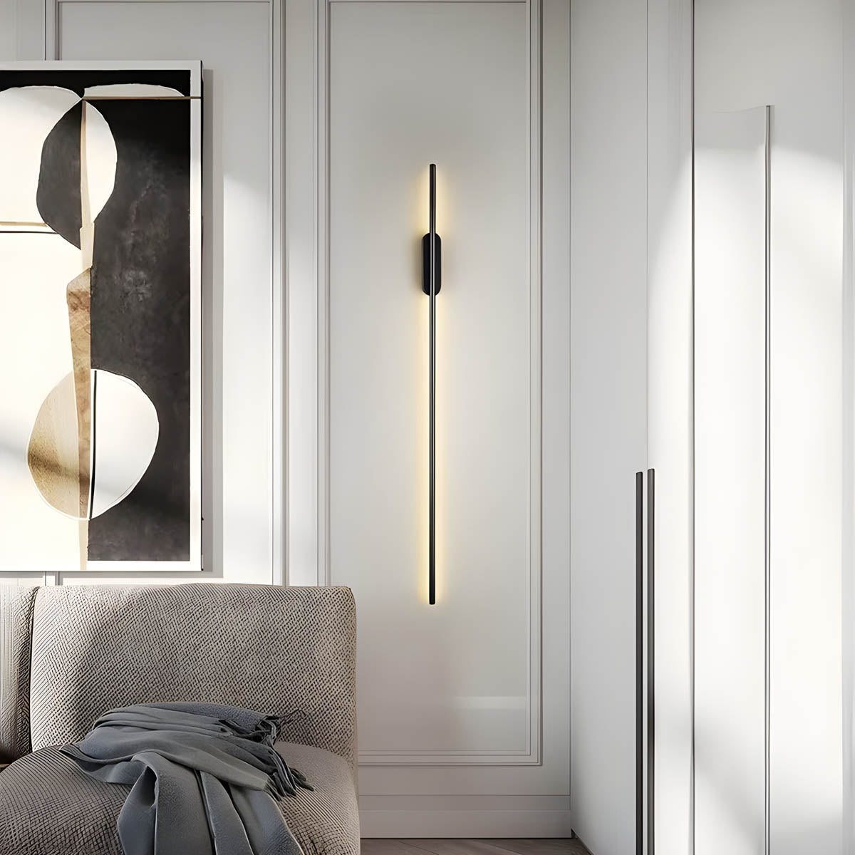 Lance | lange strip wandlamp