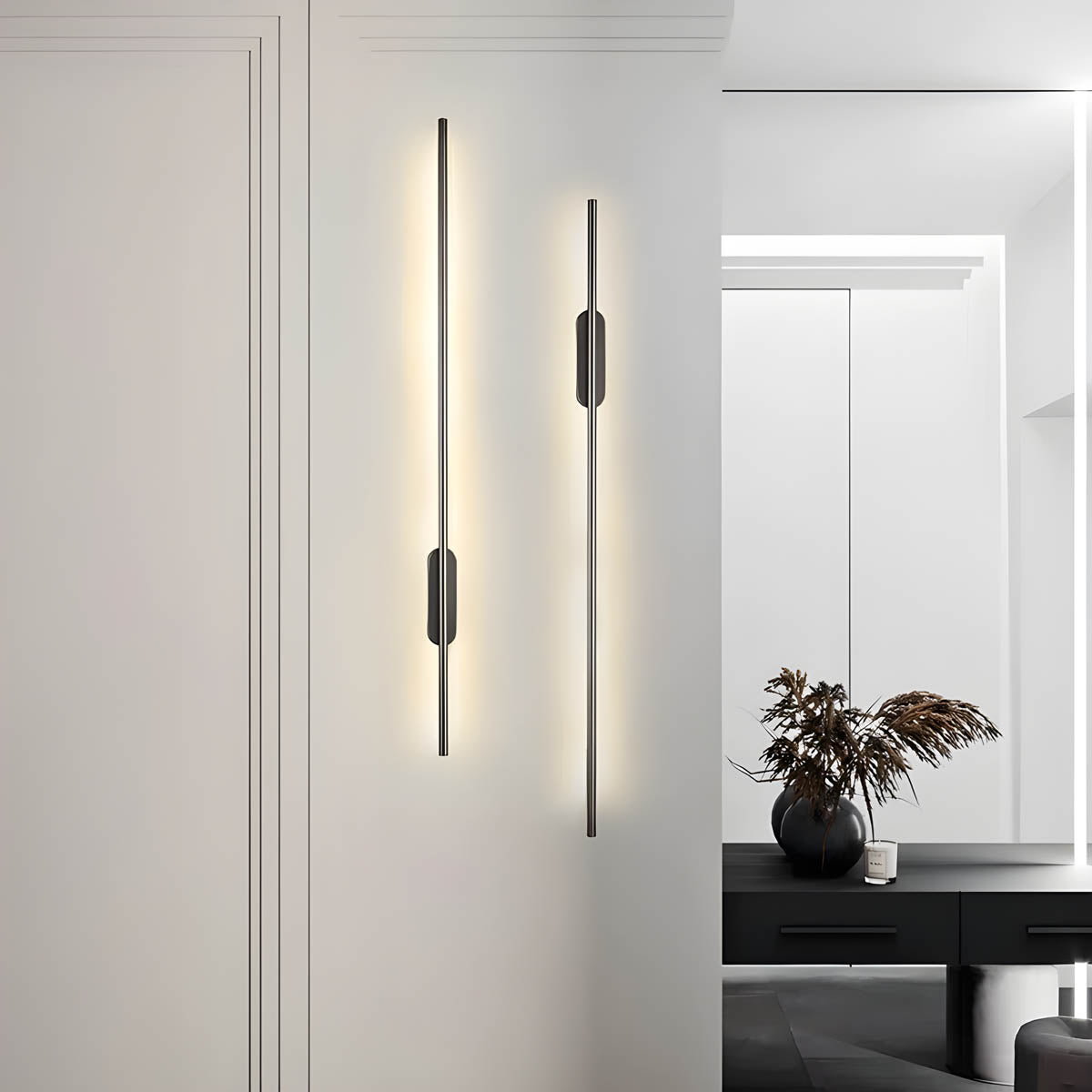 Lance | lange strip wandlamp