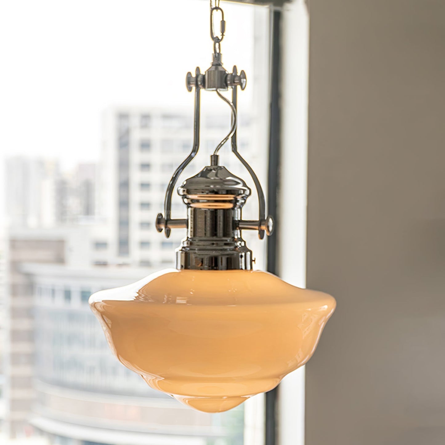 Lavagna School Building Hanging Lamp