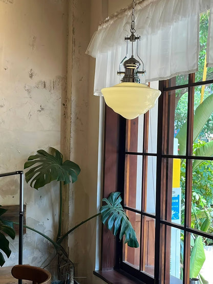 Lavagna School Building Hanging Lamp