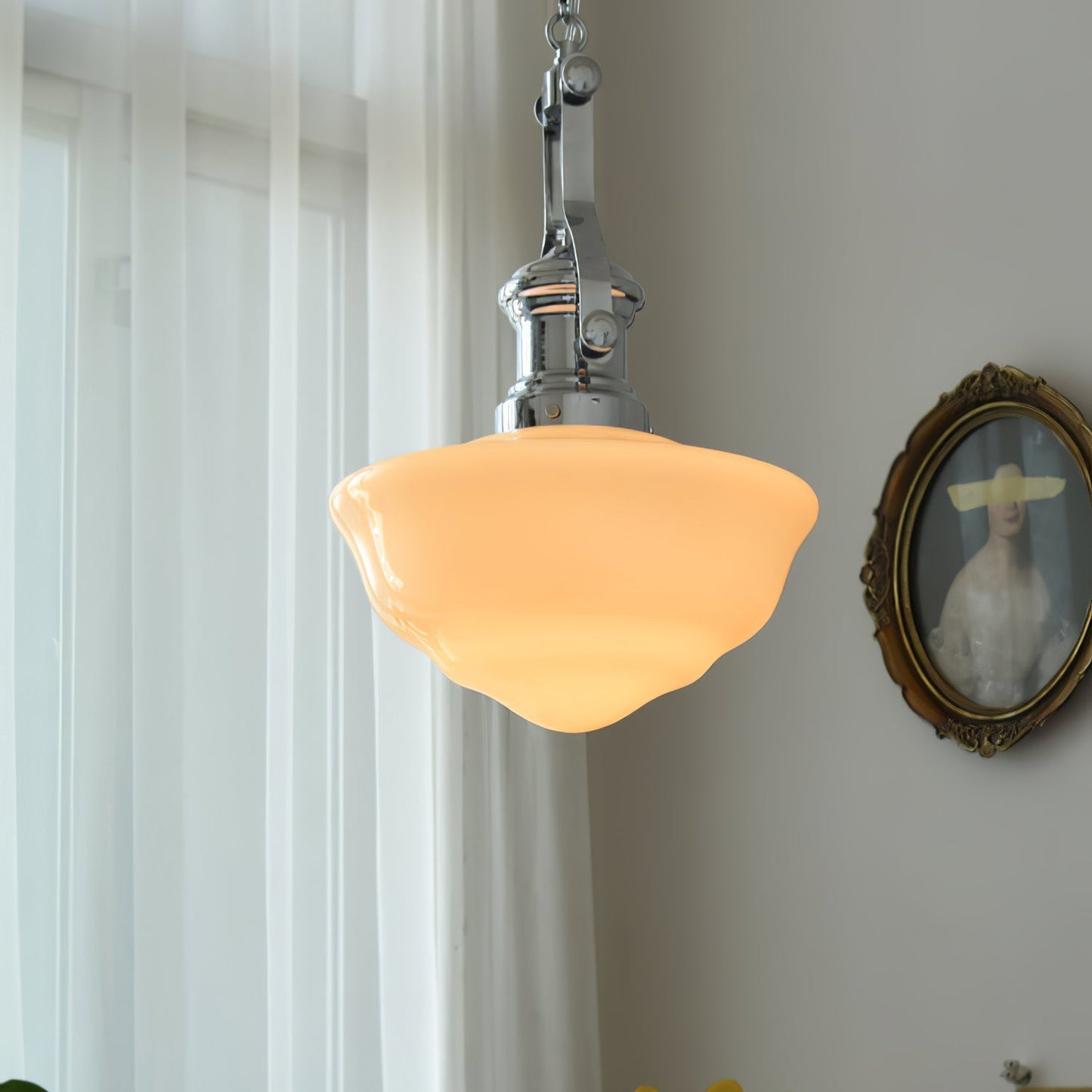 Lavagna School Building Hanging Lamp