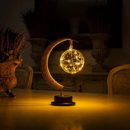 Enchanted moon lamp