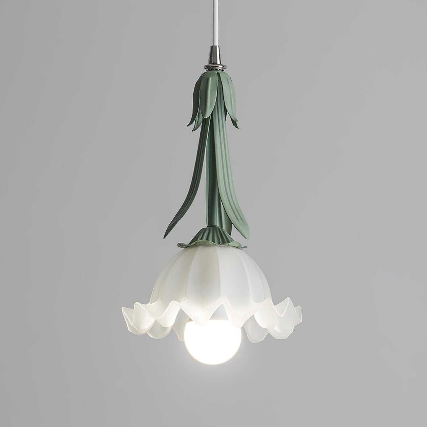 Lily of the valley pendant lamp