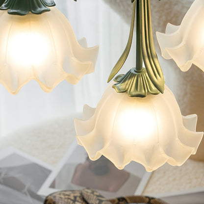 Lily of the valley pendant lamp