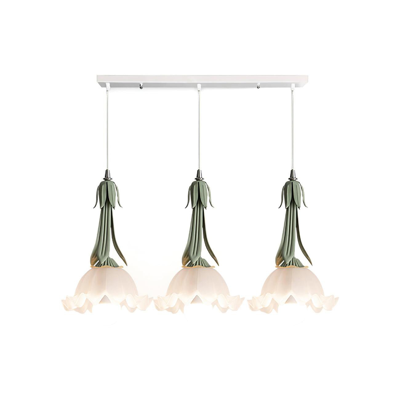 Lily of the valley pendant lamp