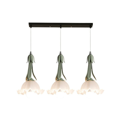 Lily of the valley pendant lamp