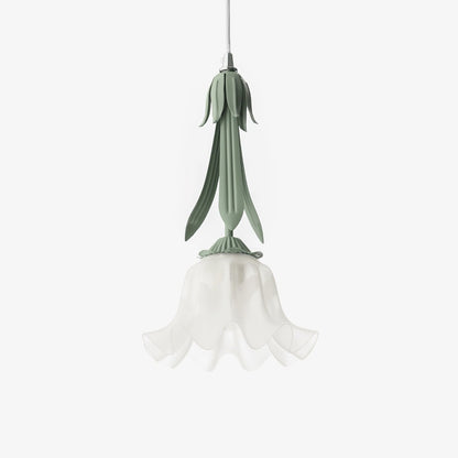 Lily of the valley pendant lamp