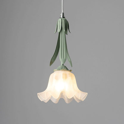 Lily of the valley pendant lamp