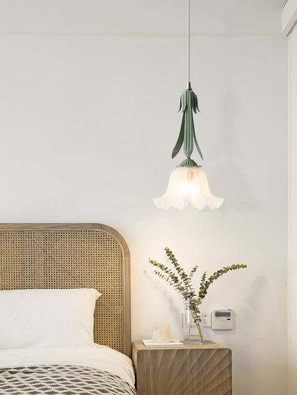 Lily of the valley pendant lamp