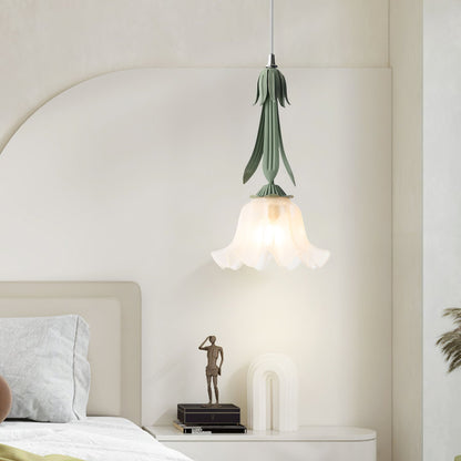 Lily of the valley pendant lamp