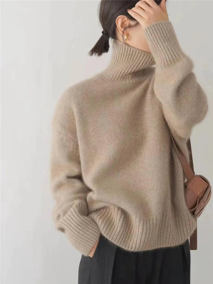 LENA™ | COMFORTABLE, KNITTED, SOFT TURTLE SWEATER