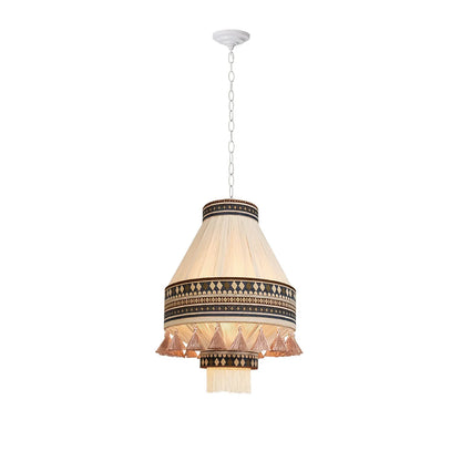 Bohemian Fringe pendant lamp