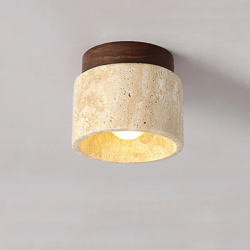 Japanse Creatieve Creme Stijl Plafondlamp