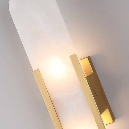 Wandlamp Melange Langwerpig Albast