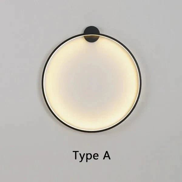 LumiRing - Minimalist round wall lamp 