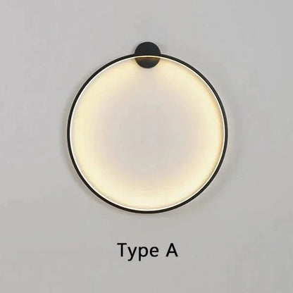 LumiRing - Minimalist round wall lamp 