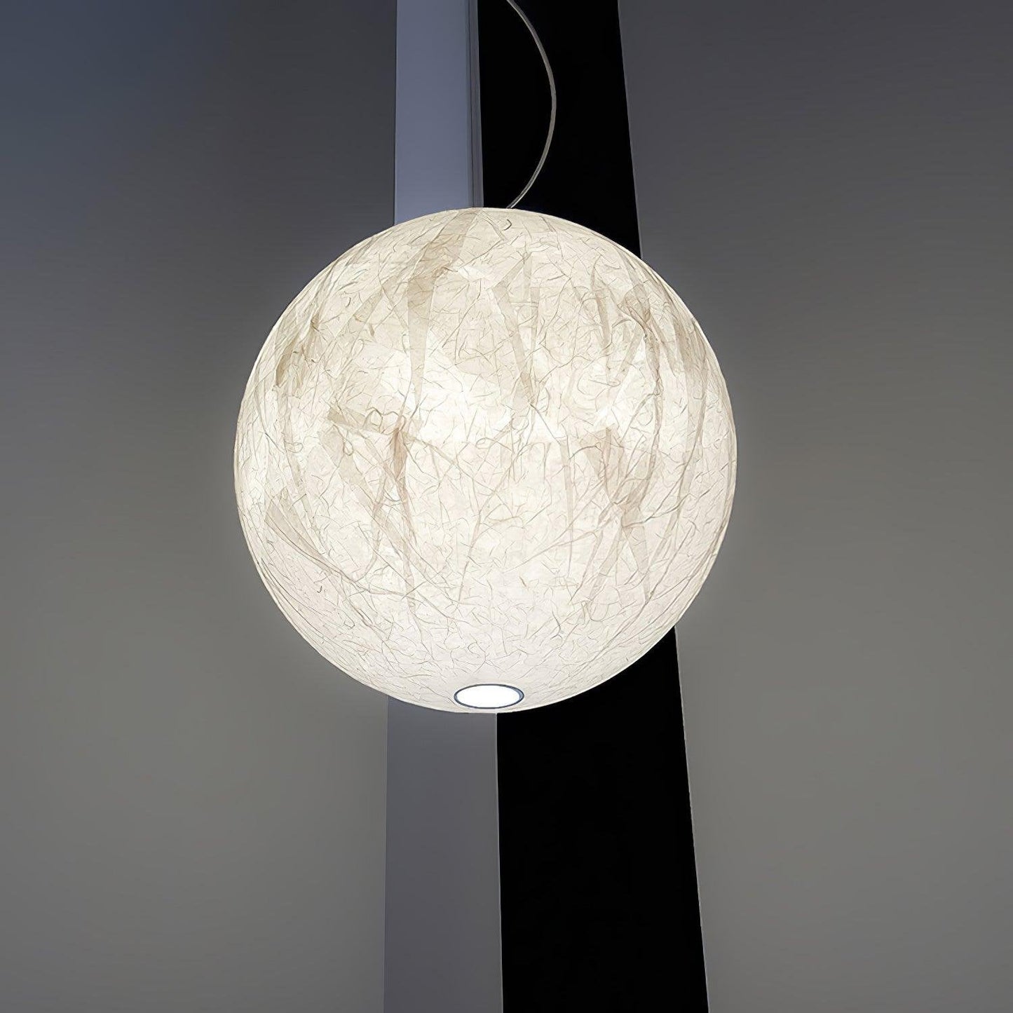 Moon silk pendant lamp 