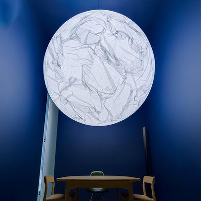 Moon silk pendant lamp 