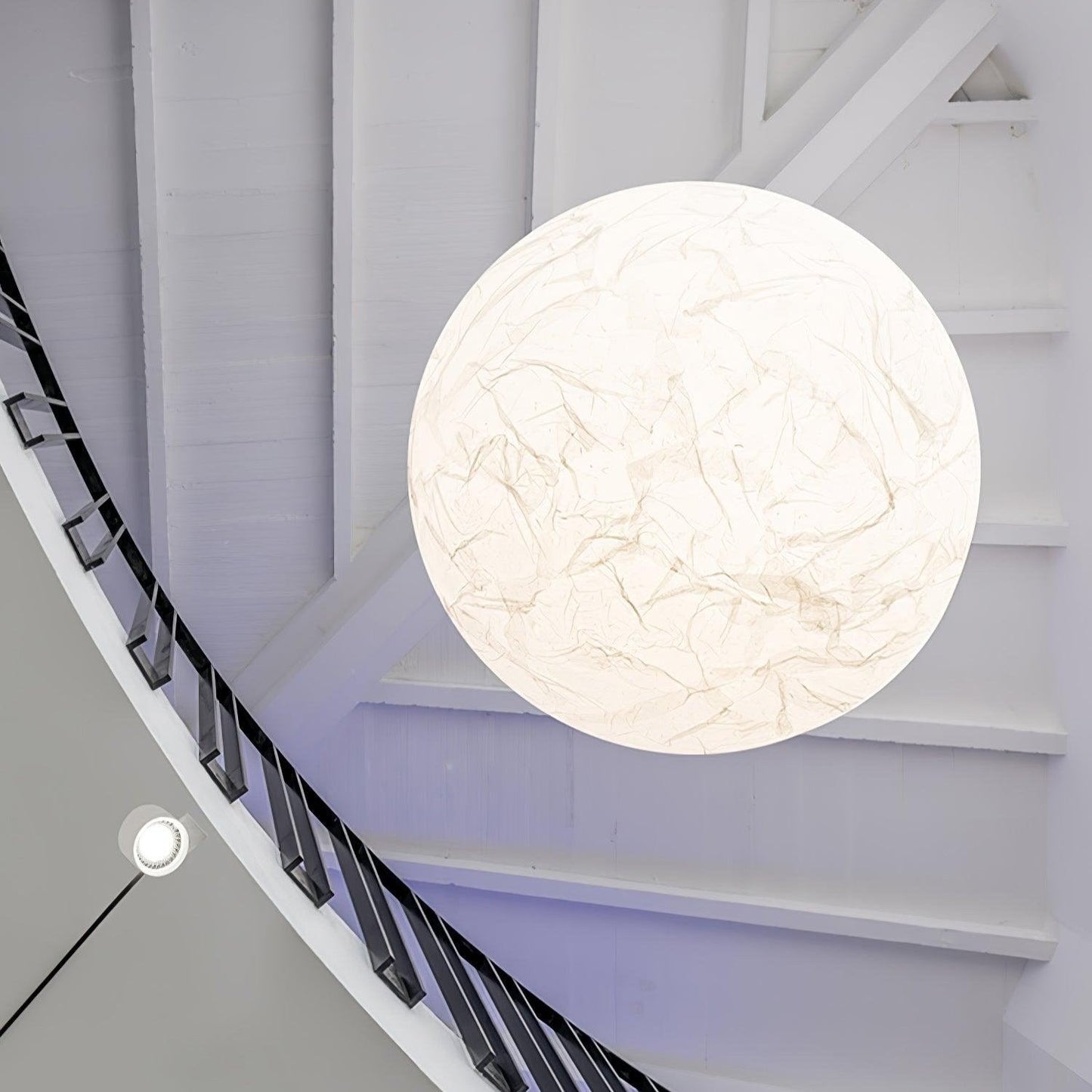 Moon silk pendant lamp 