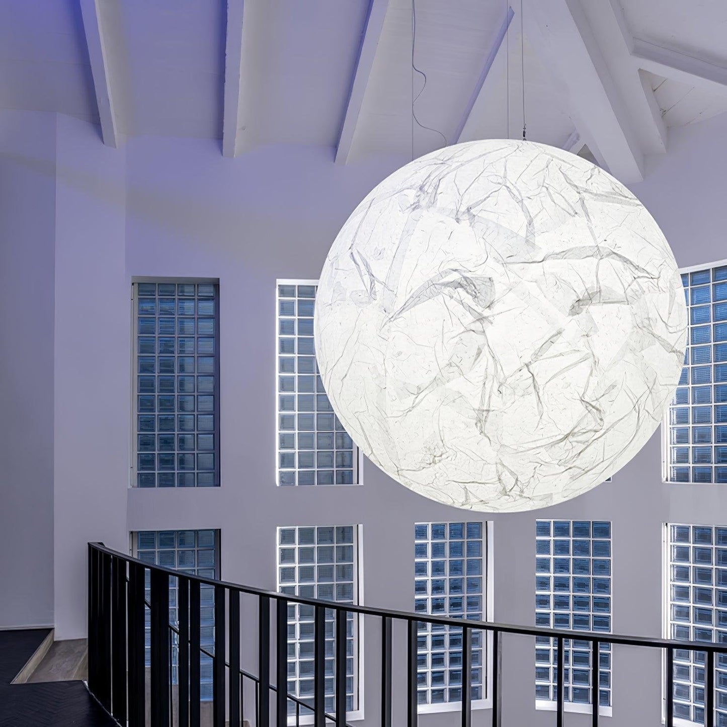 Moon silk pendant lamp 