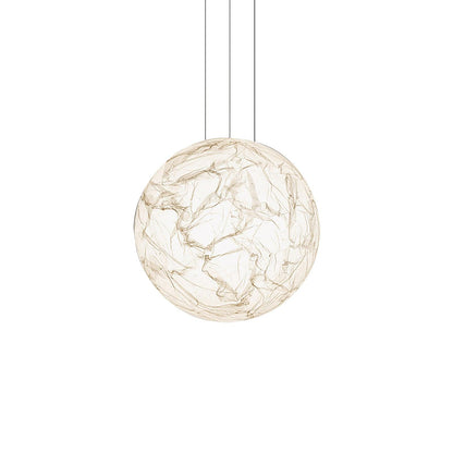 Moon silk pendant lamp 