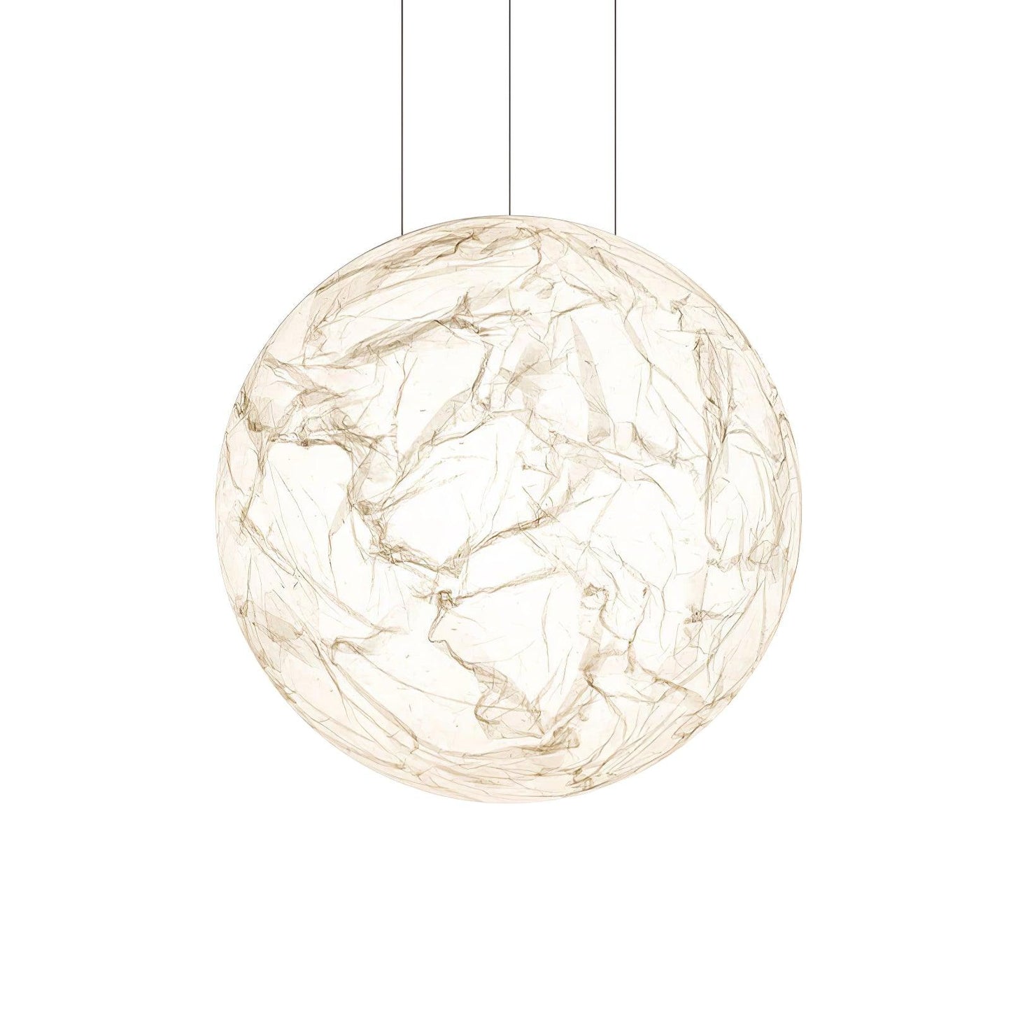 Moon silk pendant lamp 