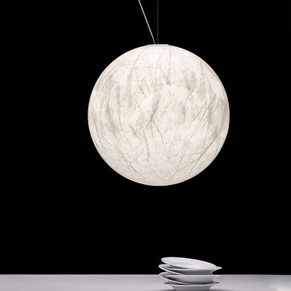 Moon silk pendant lamp 