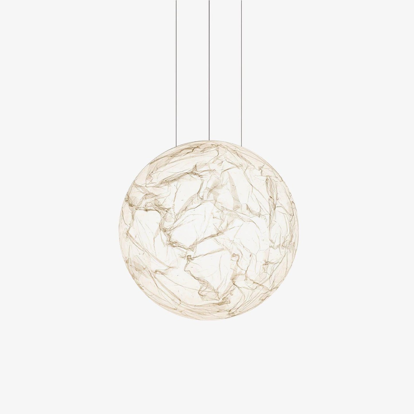 Moon silk pendant lamp 