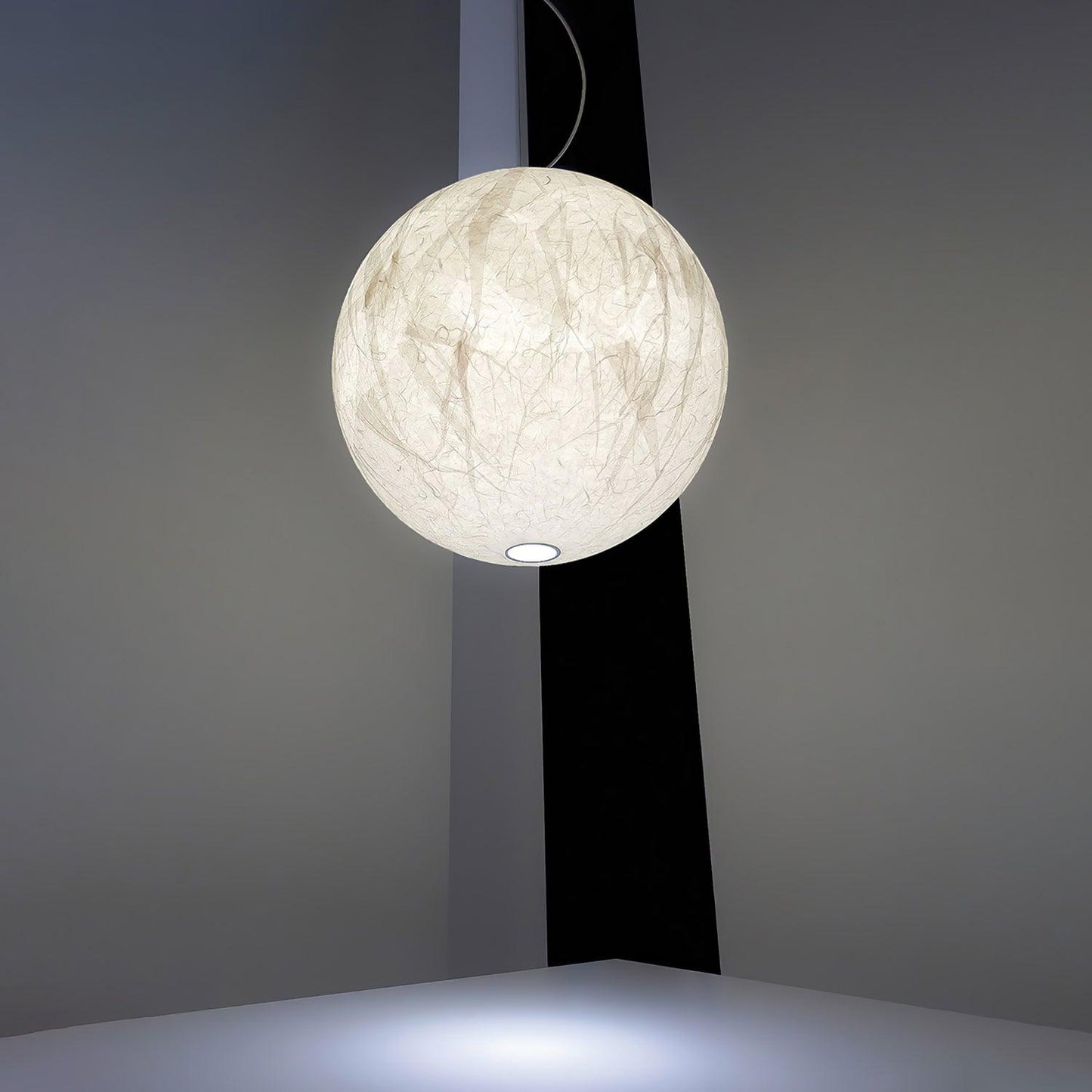 Moon silk pendant lamp 