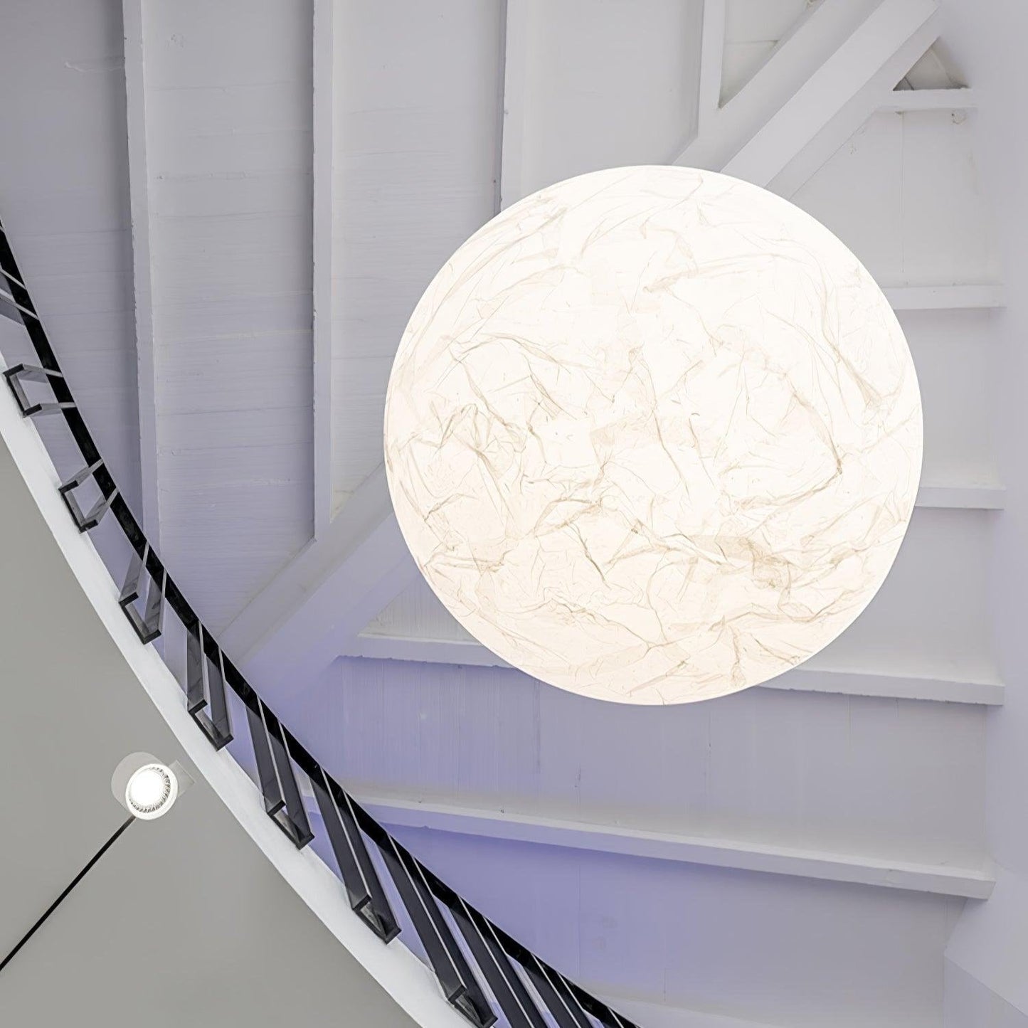 Moon silk pendant lamp 