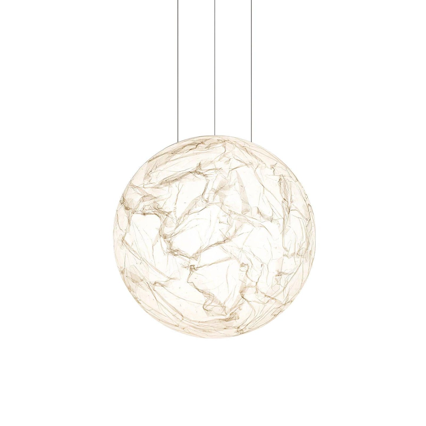 Moon silk pendant lamp 