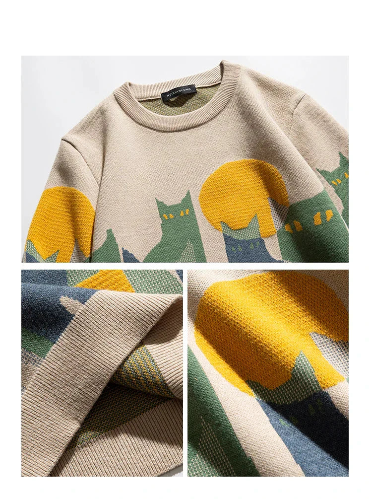 KATZE™ | MOONLIGHT CAT SWEATER