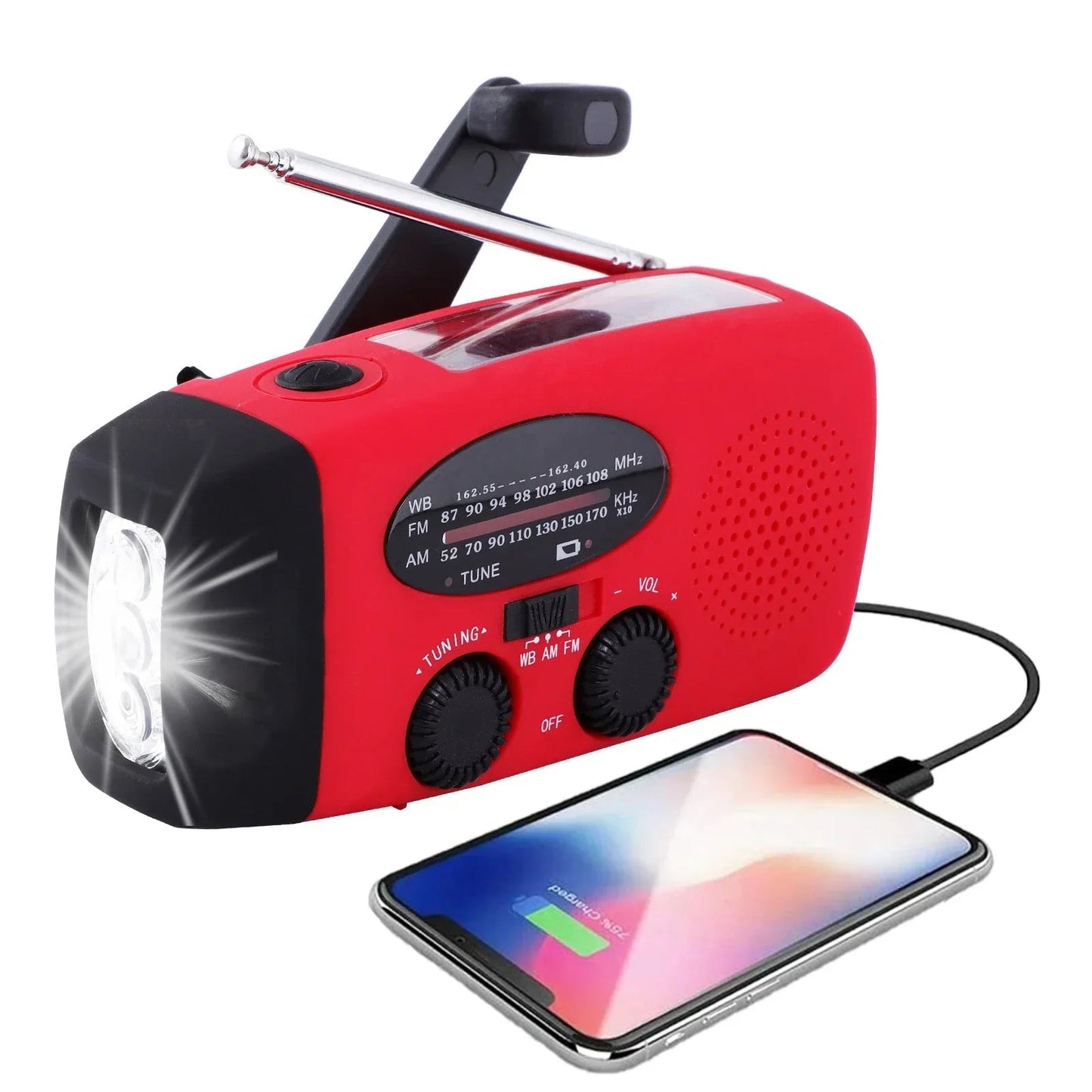 LUMI IMPACT™ | Emergency Radio with Flashlight and Powerbank