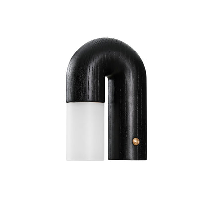 Arcus wooden wall lamp