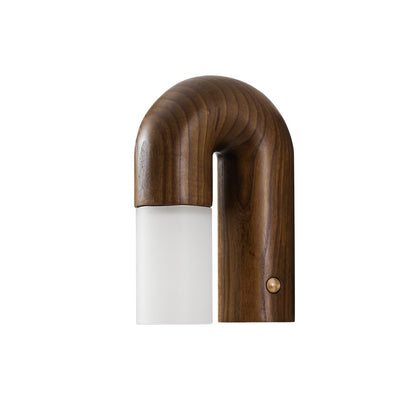 Arcus wooden wall lamp