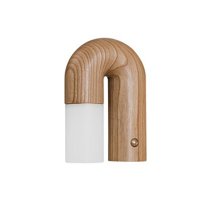 Arcus wooden wall lamp