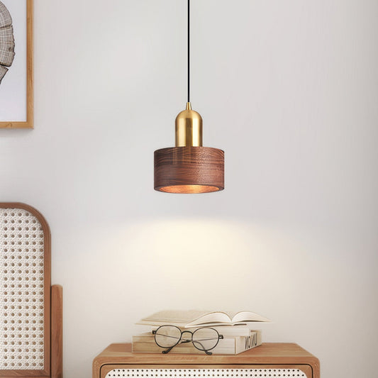 Cilinder Hangende Lamp Japanse Stijl