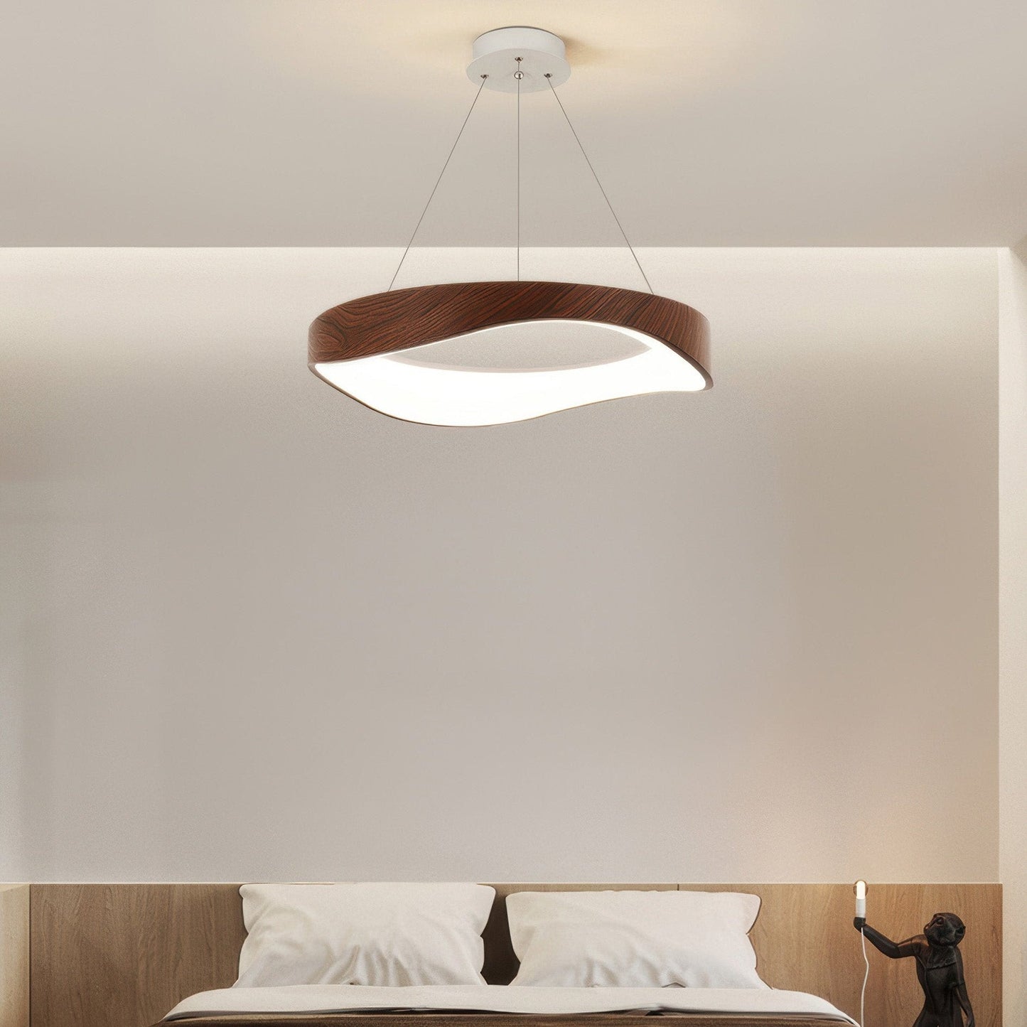 Modern Round LED Pendant Light for Versatile Indoor Lighting