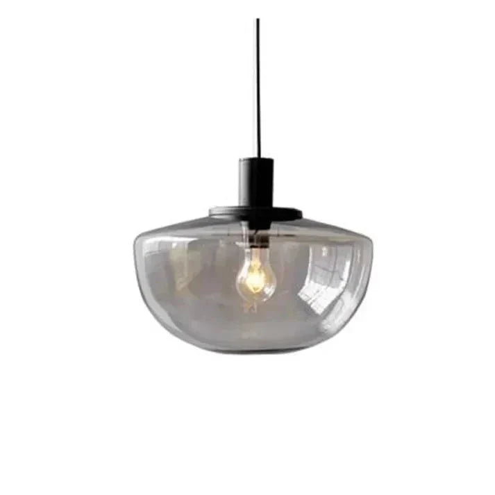 Modern spherical glass pendant lamps