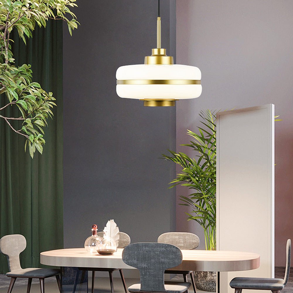 Scandinavian luxury glass pendant lamp