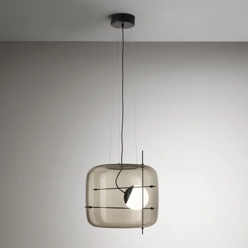 Plot glass pendant lamp 