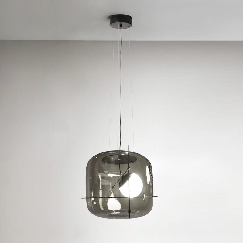 Plot glass pendant lamp 