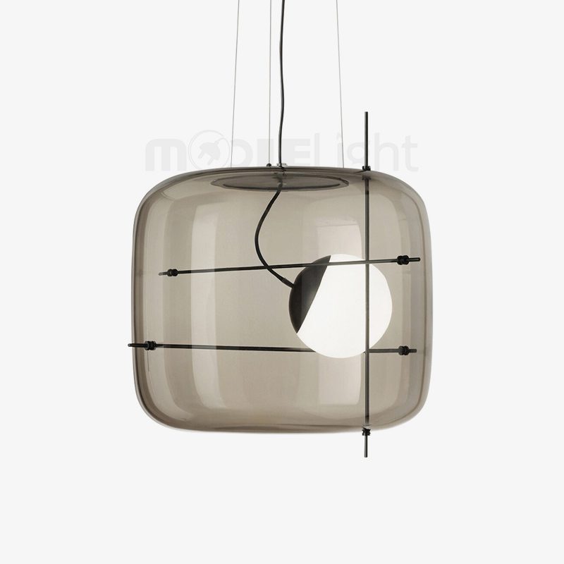 Plot glass pendant lamp 