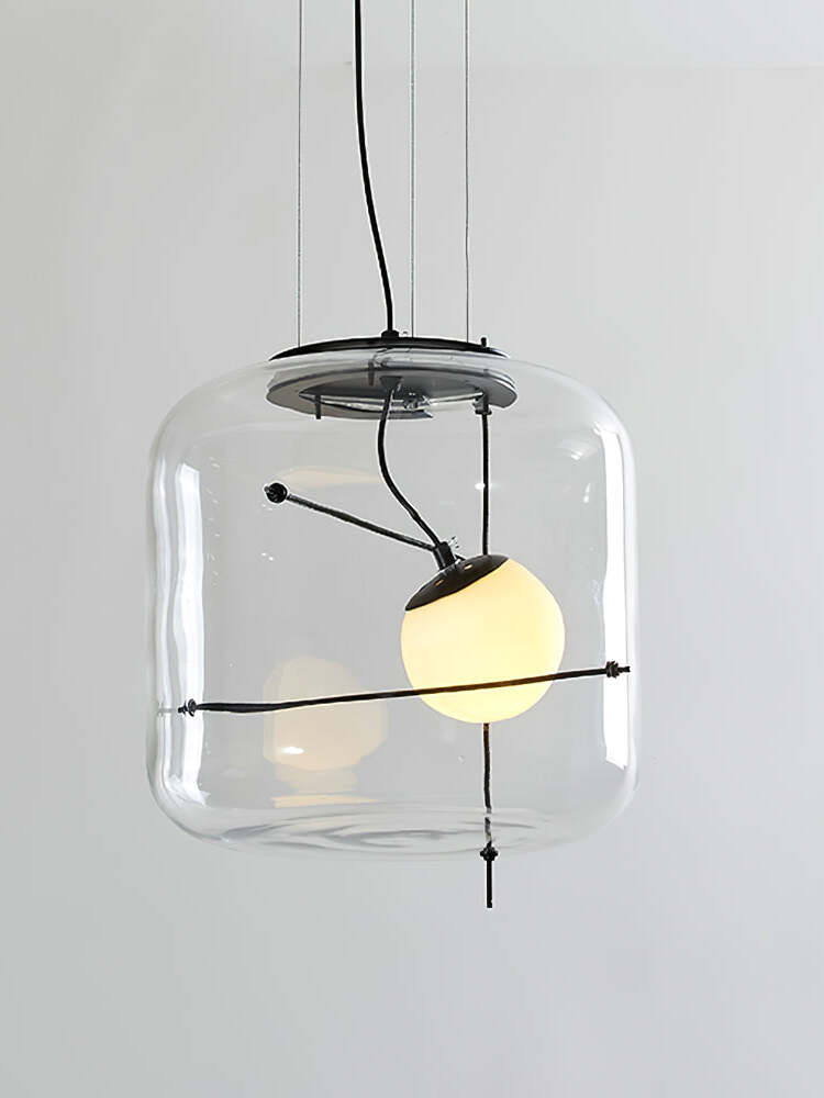 Plot glass pendant lamp 