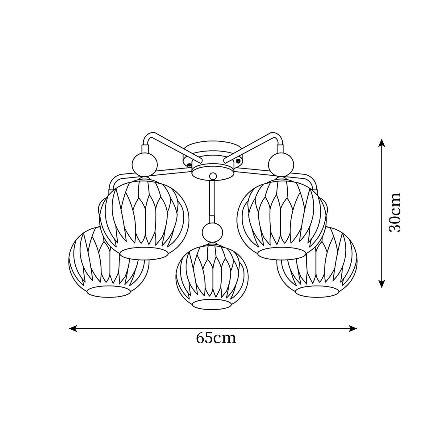 Rylee ceiling lamp 