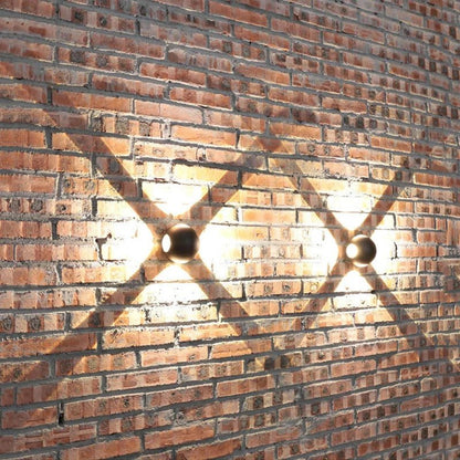 Ball Shape Aluminum Wall Lamp 